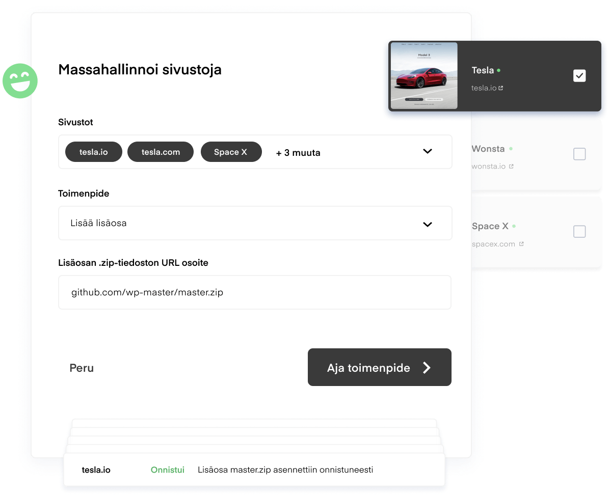 louhi-bulk-manage-sites