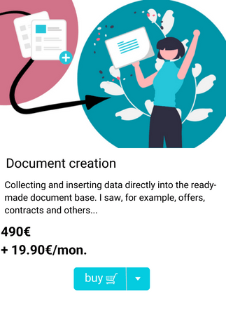 Goodi Product: Document creation and sending