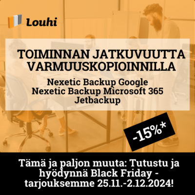Black friday tarjoukset toiminnan jatkuvuus